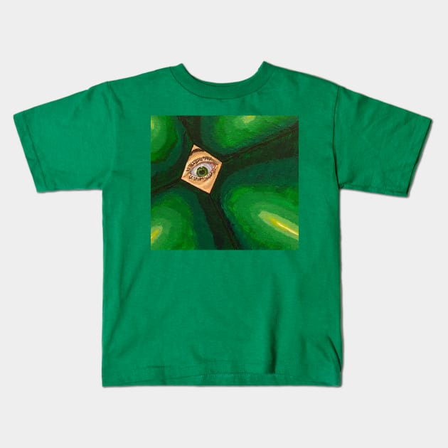 Diamond Eye Kids T-Shirt by JKP2 Art